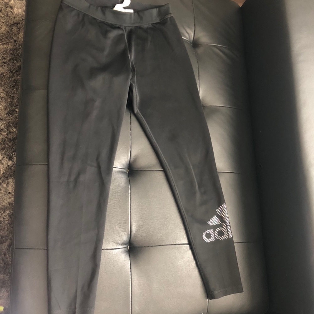 Super cute adidas iridescent logo tights
